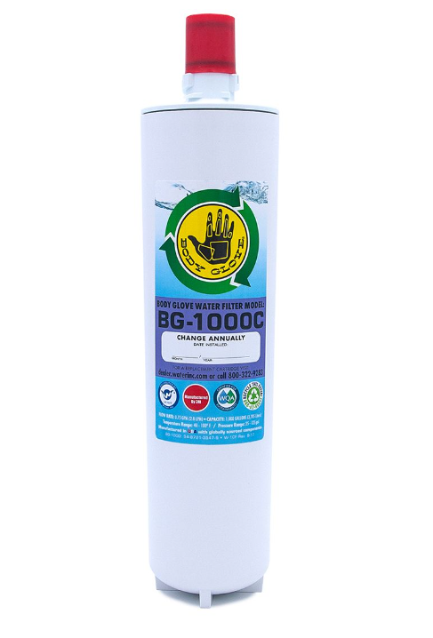 Body Glove BG-1000C Replacement Water Filter Cartridge (WI-BG1000C) freeshipping - Drinking Well Co.