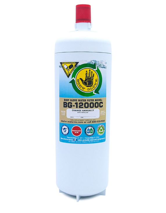 Body Glove BG-12000C Replacement Water Filter Cartridge (WI-BG12000C) freeshipping - Drinking Well Co.