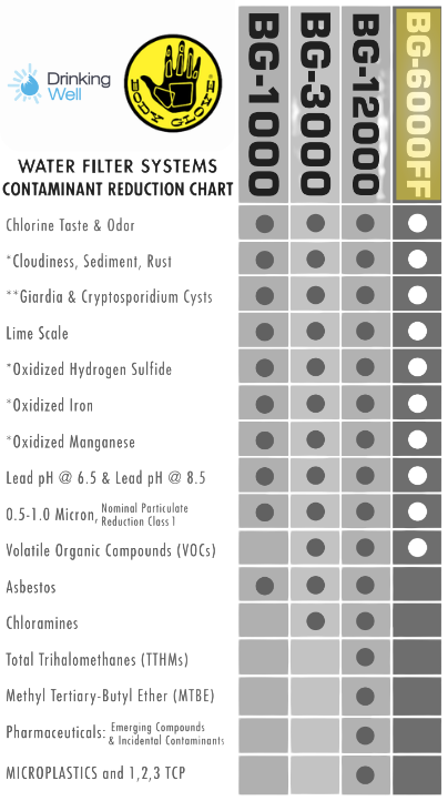 Body Glove WI-BG6000FFC Fast Flow Replacement Cartridge