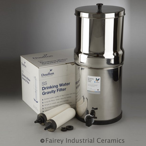 Doulton W9361150 THE 8.5LT GRAVITY FILTER + 2 S/STERASYL - DrinkingWellCo