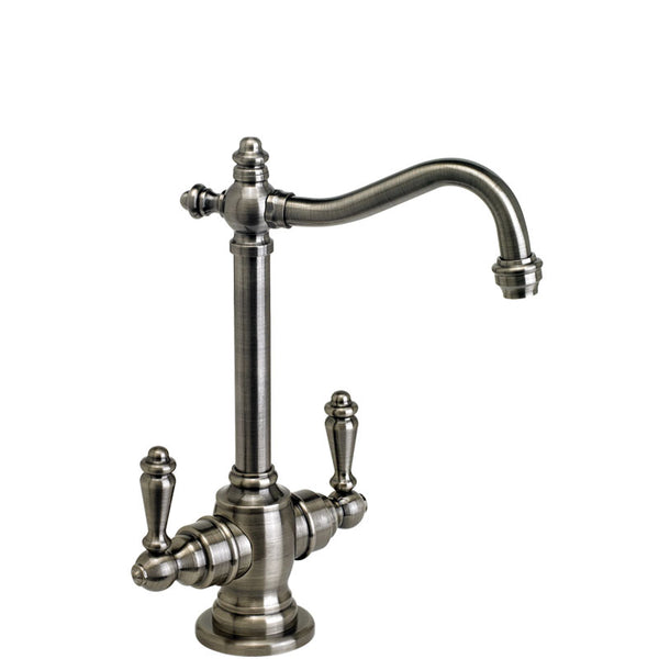 Waterstone 1100HC-SN Annapolis Hot and Cold Filtration Faucet with Lever  Handles