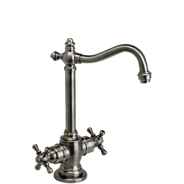 Waterstone 1150HC-MB Annapolis Hot and Cold Filtration Faucet with Cross  Handles
