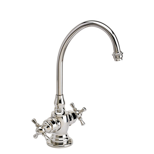 Waterstone 1250HC-MB Hampton Hot and Cold Filtration Faucet with Cross  Handles
