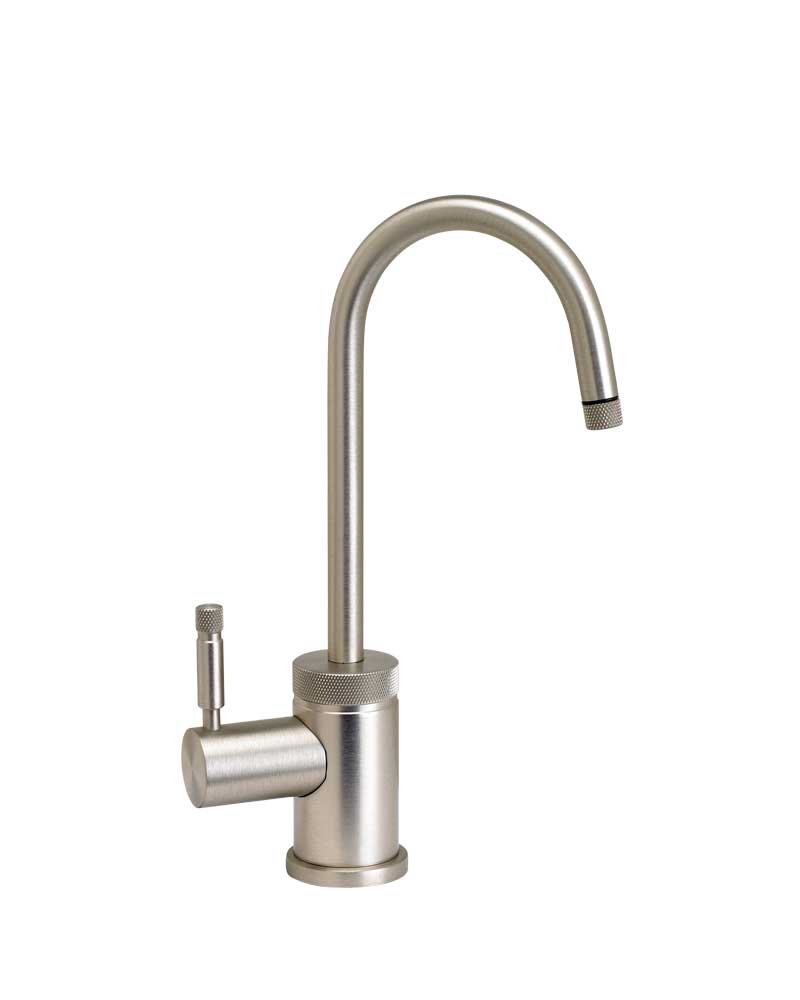 Waterstone 1450H-SS Industrial Hot Only Filtration Faucet with C Spout, Stainless Steel Finish freeshipping - Drinking Well Co.