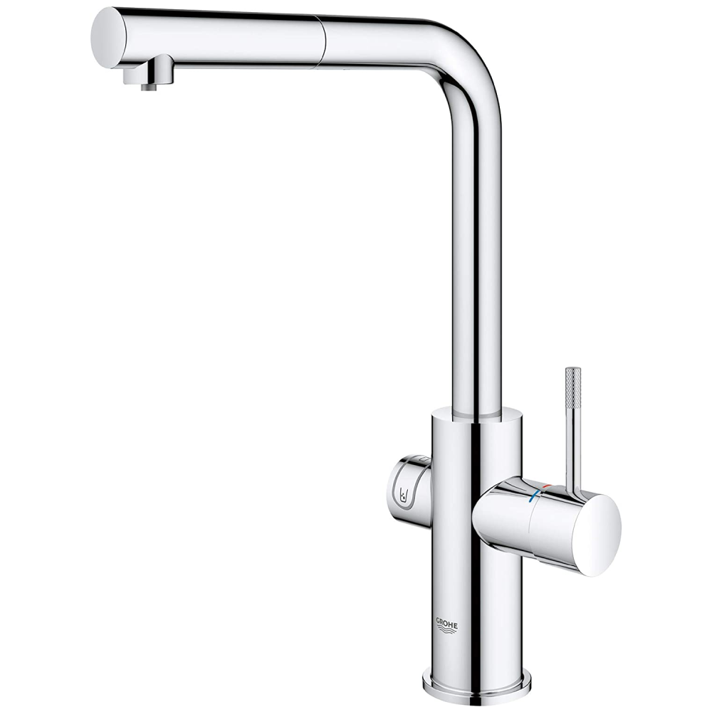 Grohe Blue 31608 Chilled and Sparkling Water Filtration System with Kitchen Faucet freeshipping - Drinking Well Co.